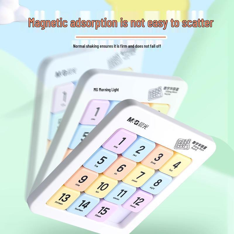 M&G Magnetic Digital Sudoku Sliding Puzzle Rubik's Cube Educational Toy