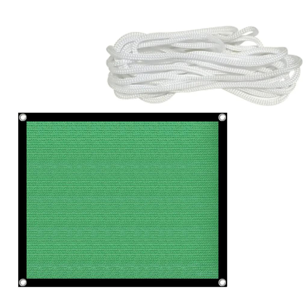 Sunshade Net Rectangle HDPE Shade Trap with Grommets Shade Canopy Mesh for Patio Lawn Garden Pergola Plants Greenhouse Sun Shade