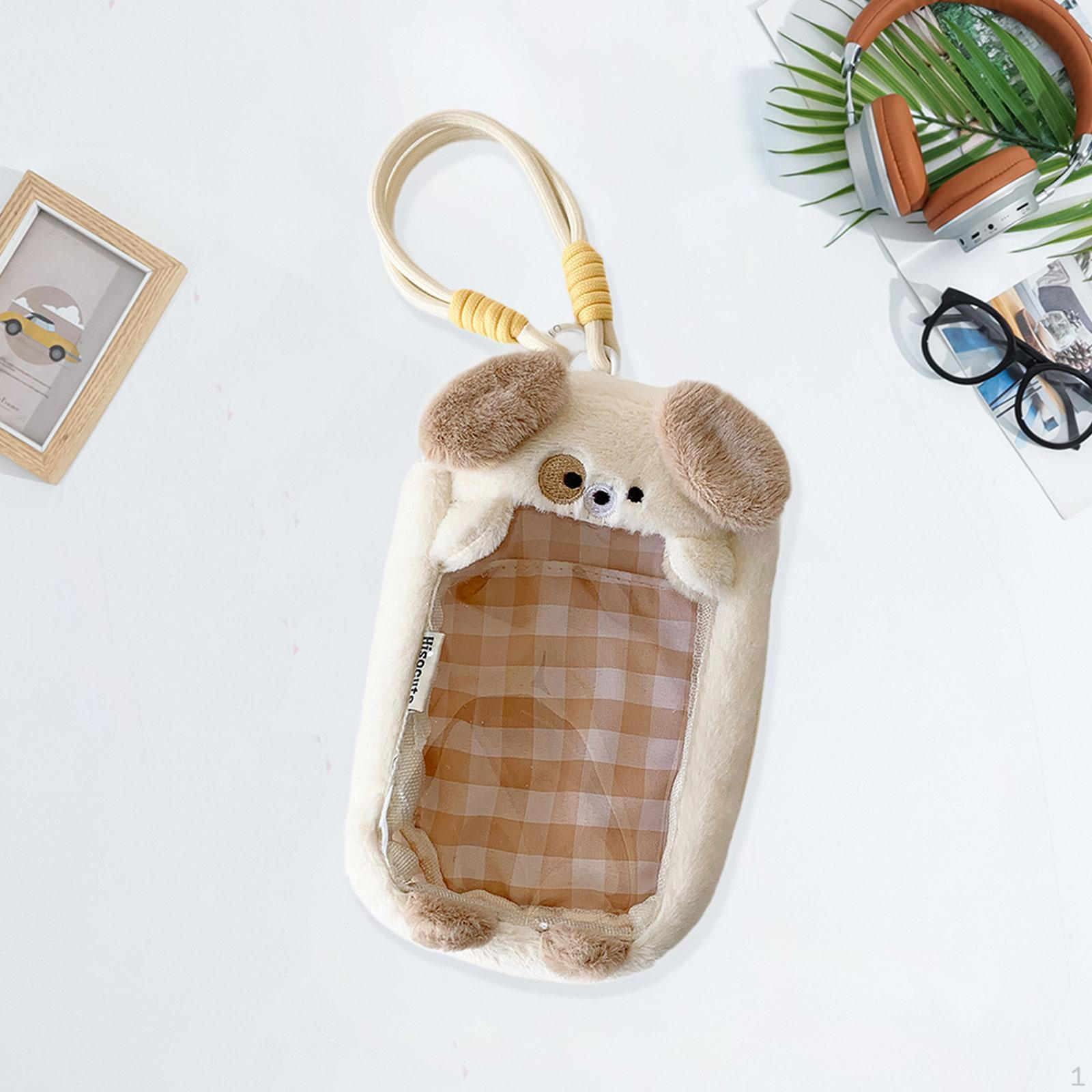 

Маленькая сумка для демонстрации фигурок, мультяшный мини-кейс для хранения фигурок Puppy