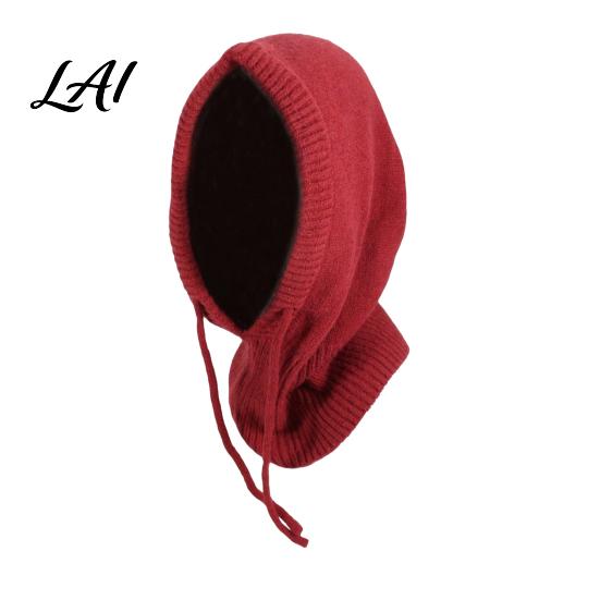 Thermal Face Cover for Cycling Winter Balaclava Hat Men And Women Windproof Full Coverage Headgear Outdoor Sports Knitted Hooded Neckerchief,