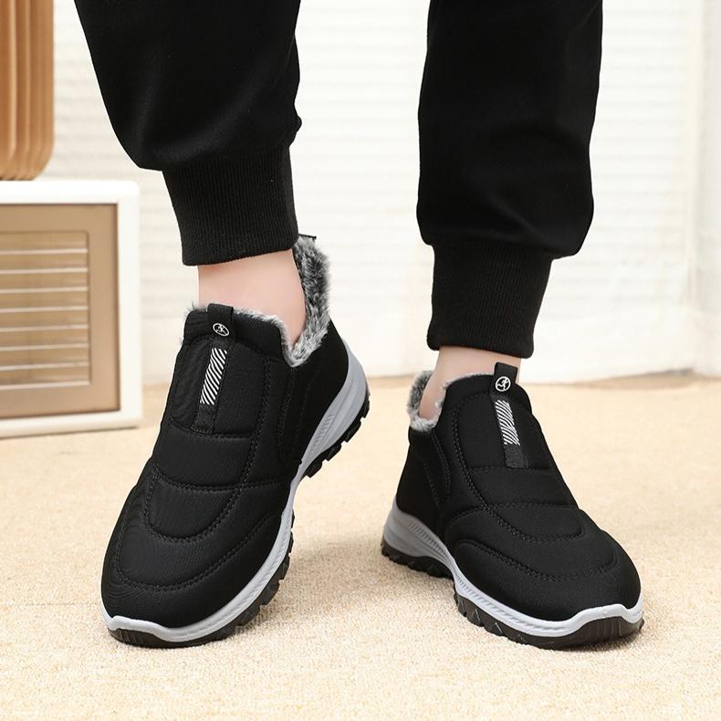 Women's Fleece Lined High Top Winter Shoes with Anti-Slip Sole