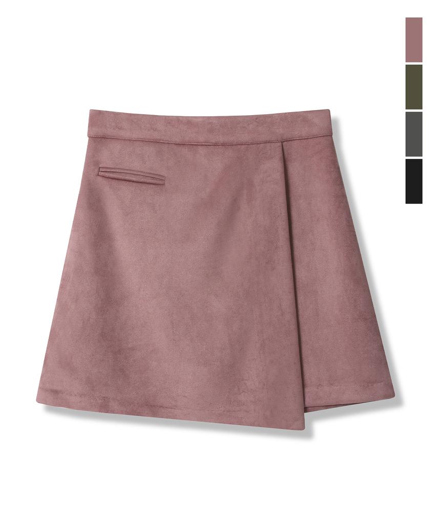 Viva Sers Unbalance Mini Skirt - 4Col