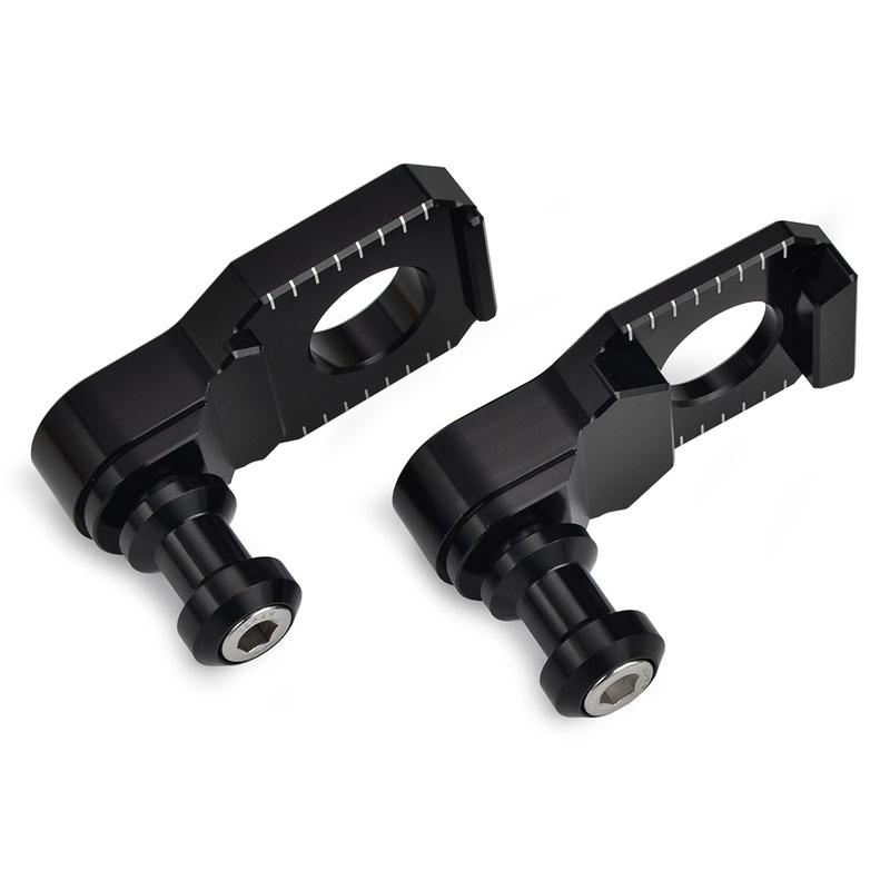 For Suzuki GSXR600 GSXR750 2000-2009 Rear Axle Block Sliders Chain Adjuster Tensioner GSXR1000 2001-2018 HAYABUSA 2008-2019