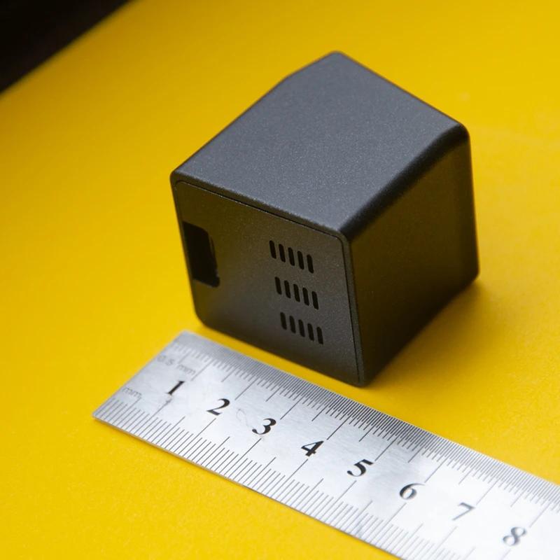 Ultra-portables Smart-WLAN-Wetterstations-Display Wetter Temperatur Luftfeuchtigkeit Uhrzeit Wecker Schreibtischdekoration