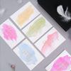 Aquarell Lehrer- und Weihnachtsdankeskarte mit Heißfolienprägung