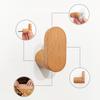 Simplicity, Beech Hooks, Horseshoe Clothes Hooks, Wall Hooks Behind Doors, Non Perforated Hooks for Clothes and Hats, Bedroom Wall Hooks