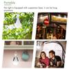 12w Led Solar Panel Light Bulb Portable Energy Saving High Brightness Camping Tent Lamp For Indoor