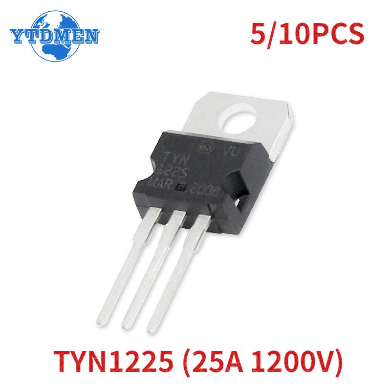 5 Stück Transistoren TYN1225 Thyristoren SCRs 25A 1200V TO-220 Transistoren Set Elektronisches Bauelement Thyristor
