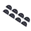 8Pcs/pack Soft Rubber Support Feet For Speaker Music Player Laptop To Reduce Vibration And Improve Sound Quality