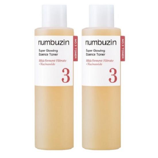 NUMBUZIN No. 3 Full Glow Essence Toner, 200ml, 2 units