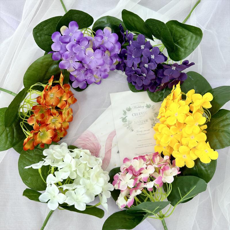 Violet Simulated Plants Wedding Hotel Restaurant Decoration Photography Props