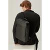 Daks Simple Black Leather Backpack Dbba2e337bk