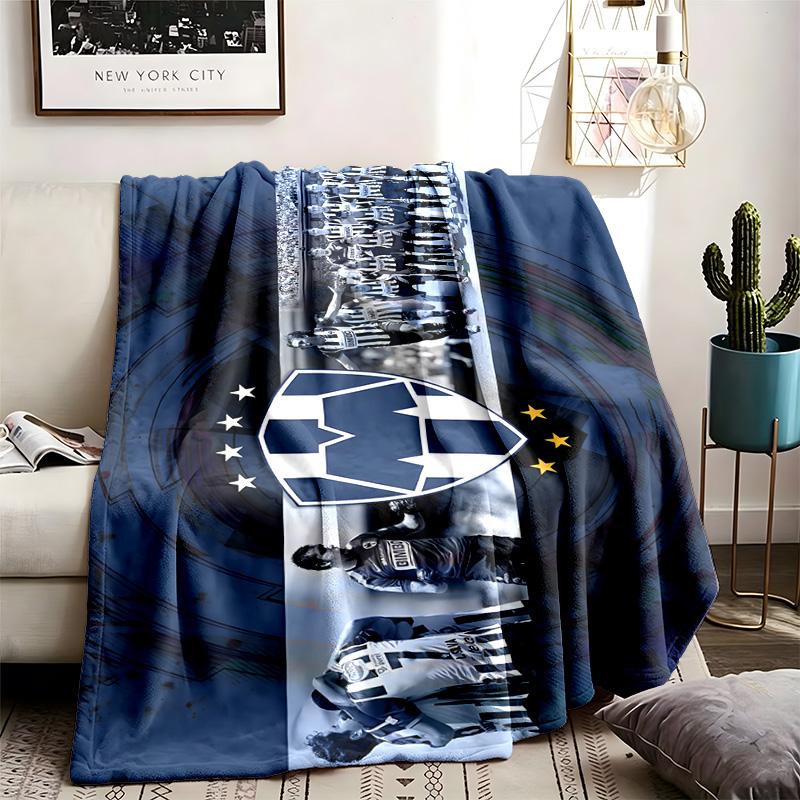 CF Monterrey Theme Personalized Outdoor Flannel Blankets Soft And Suitable For All Seasons Perfect For Sofas Beds And Camping
