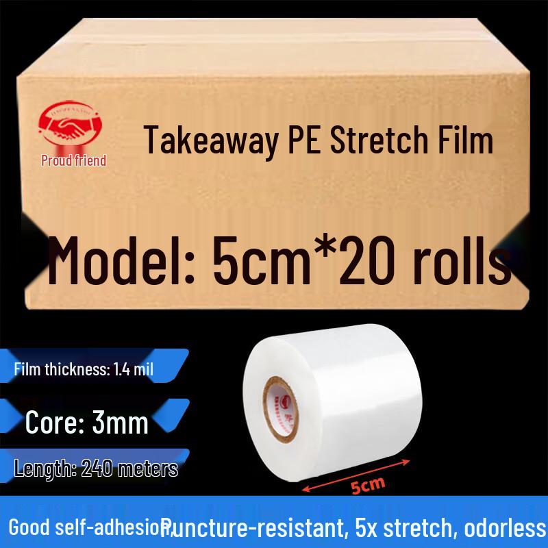 Leak-Proof Food Delivery Stretch Film