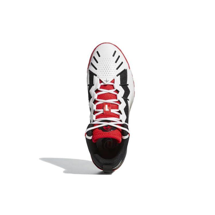Adidas D Rose Son of Chi Chicago Men Sneakers White Vivid-Red Core-Black GW3830
