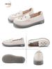 2025 Autumn Plus Size Women's Embroidered Non-Slip Soft Shoes, Sizes 35-42
