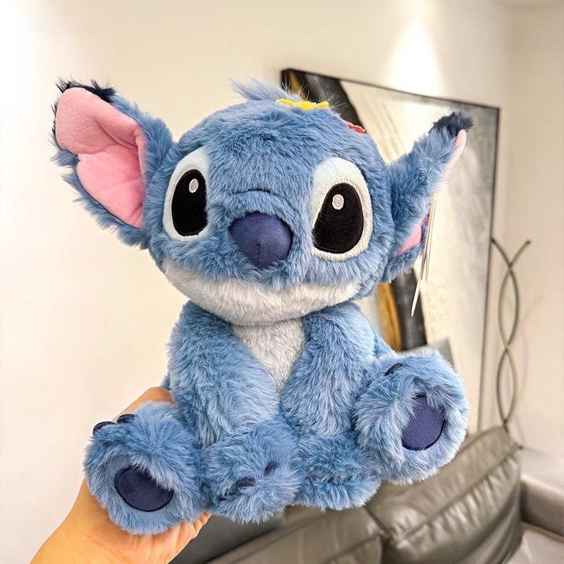 Adorable Sitting Flower Stitch Plush Toy Pillow - Perfect Birthday Gift