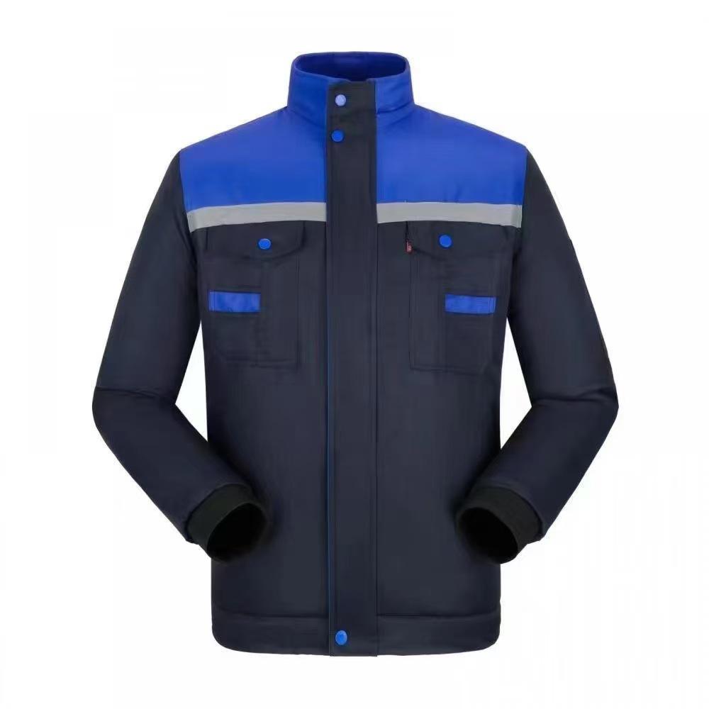 Thick Winter Cotton-Padded Work Jacket for Cold Weather Protection