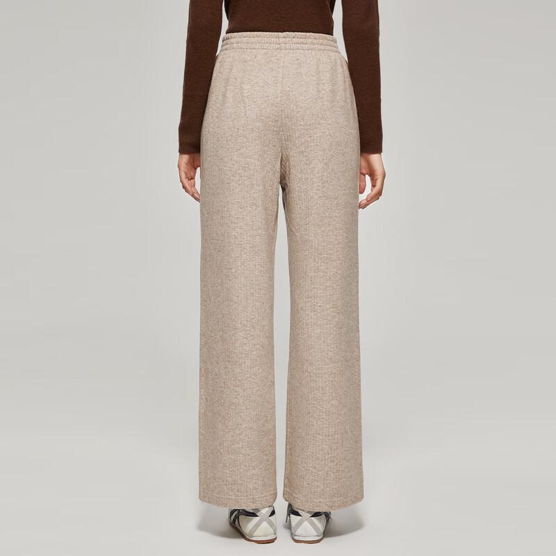 Women's Elegant High-Waist Straight-Leg Winter Trousers