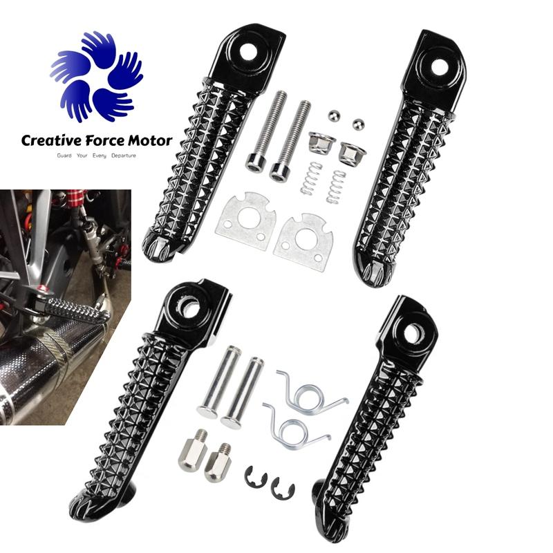 Front Rear Footpegs motorcycles Highway Racing Passenger Footrest Kit For Yamaha YZF R1 1998-2019 YZF R6 2003-2020 accessories
