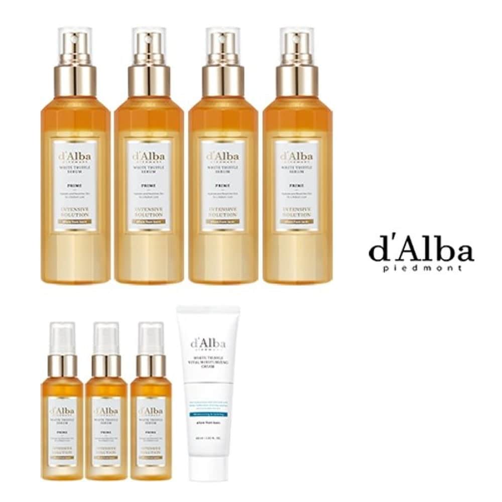 

*Prime Intensive Serum (4 bottles of 100ml + 3 bottles of 50ml) + 1 Vital Cream