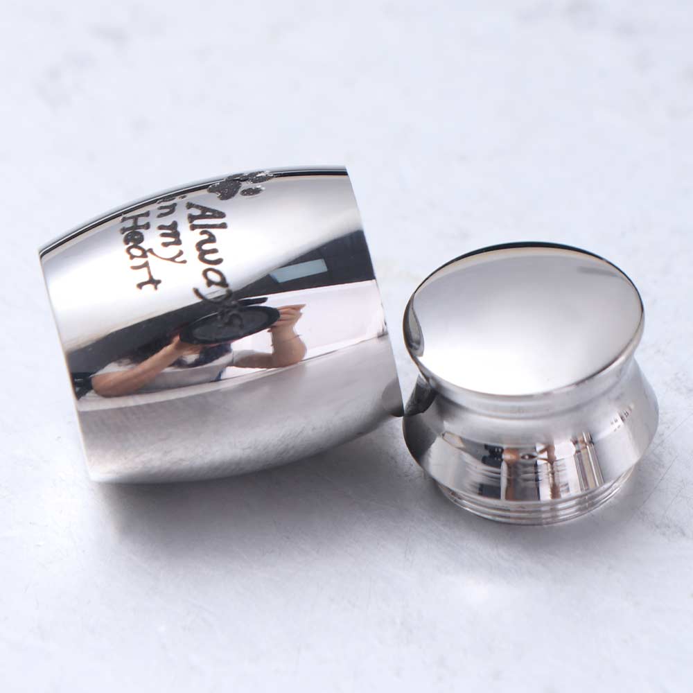 Aluminum Zinc Zinc Alloy Dog Cat Memorial Urn Mini Pet Cremation Urn  For Pets Small Animals Ashes