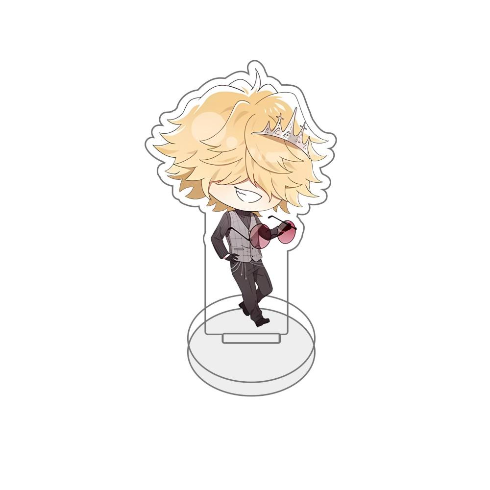 Anime Katekyo Hitman Reborn Acrylic Stand Figure Key Sawada Tsunayoshi Hibari Kyoya Vongola 10cm Model Plate Desk Decor Gift Key