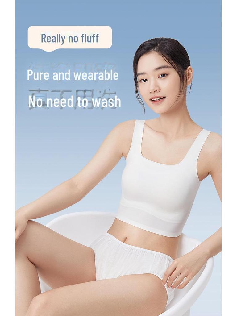 Sterilized Cotton Disposable Underwear for Men & Women - Large Size