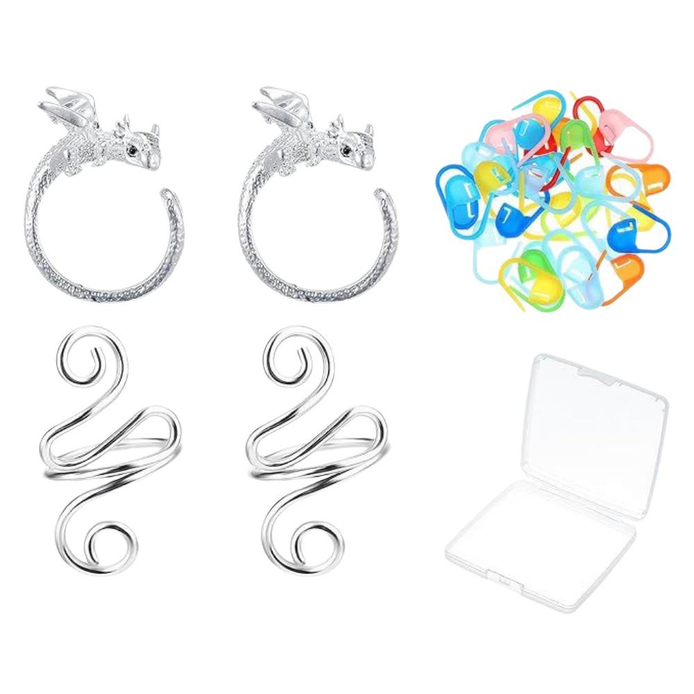 

Кольцо крючком в виде летающего дракона, Кольцо с открывающимся винтажным драконом, Модное кольцо на палец, Мужское