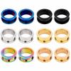 2PCS Ear Gauges Plugs Double Flared Piercing Flesh Tunnel Expanders Stretchers Earring Body Jewelry