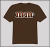 M&M'S Süßigkeiten Schokoriegel T-Shirt