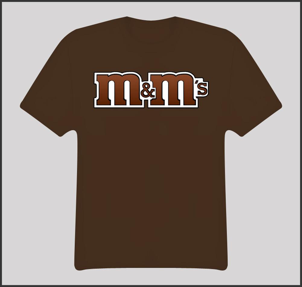 MMS Candy Chocolate Bar T Shirt S