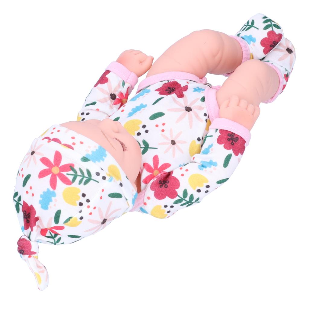 Simulated Cute Doll Baby Doll Kid Birthday Gift with Colorful Clothes 25cm