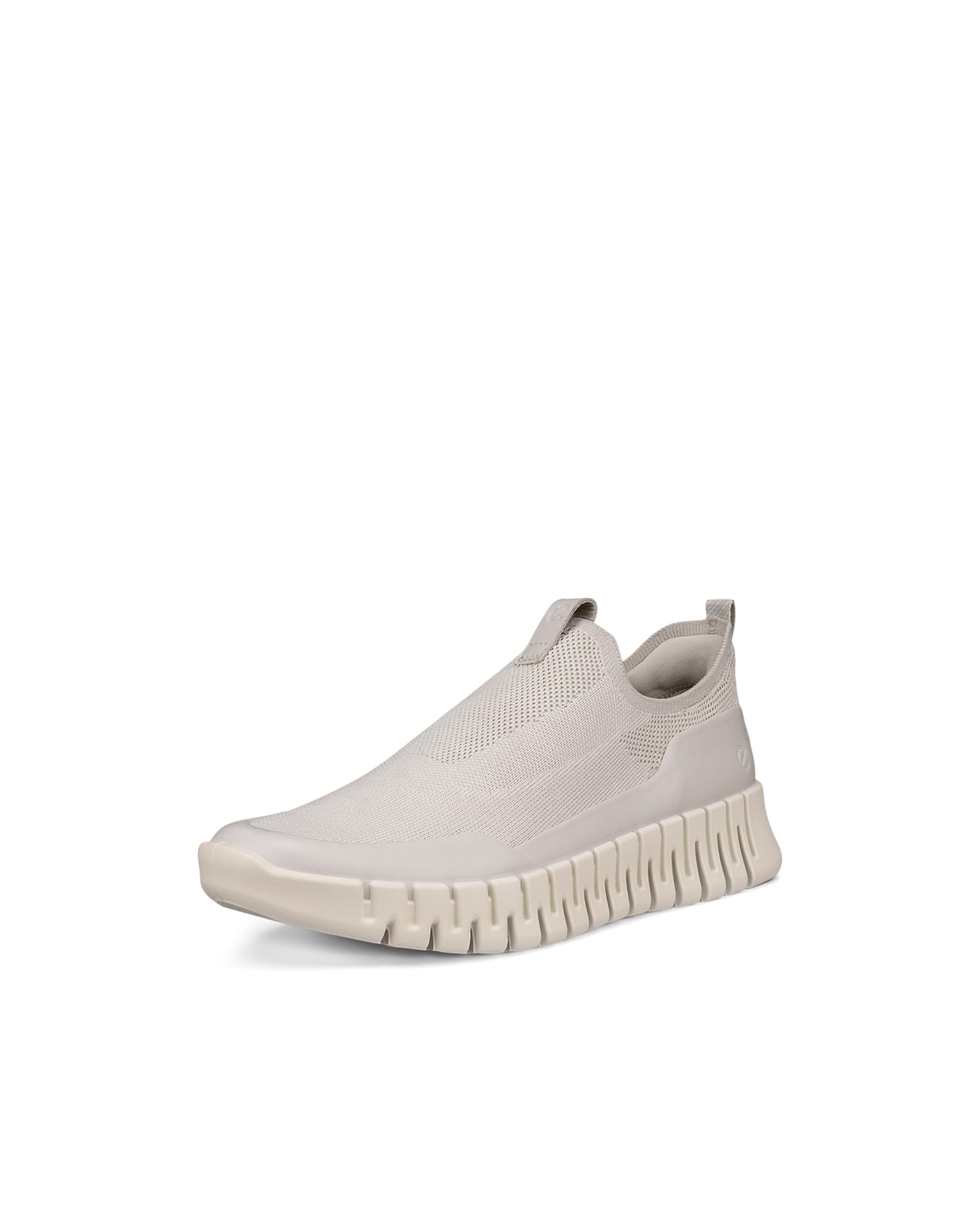 

ECCO GRUUV W Women s Genuine Leather Easy Slip Sneakers, 21833361339, GRAVEL/LIMESTONE/GRAVEL, Sizes 22.0cm-22.5cm, 3E