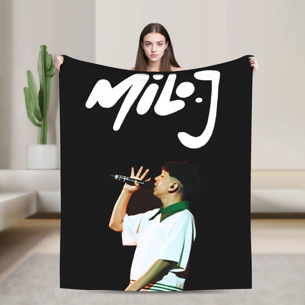 Rapper Milo J  111  Blanket Quality Soft  Throw Blanket Winter Travel Office Couch Chair Sofa Bed Fashion Bedspread