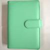 Custom Pu Leather Budget Binder Office Supplies With Buckle Notebook Planner Cover A5 Binder Ring Bound Planner