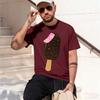 E Cream Ocolate Bar Grhs Vintage Unisexs Summer Tshirt Casual Tshirts Oneck Shortsved Tee T Shirts Streetwear 2026 New Model Sh