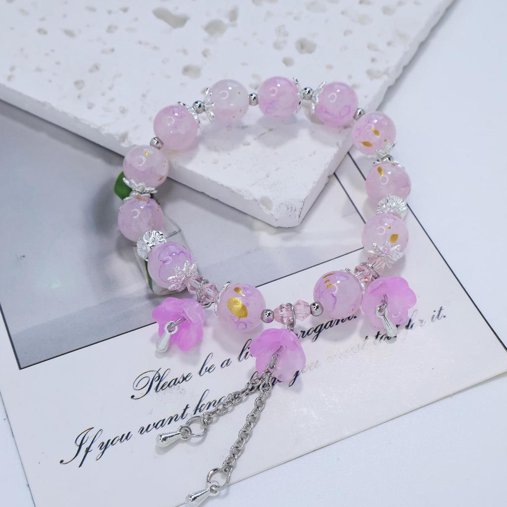 Mori Style Mermaid Crystal Bracelet – Versatile Niche Design for Women, Ideal for Students and Best Friends