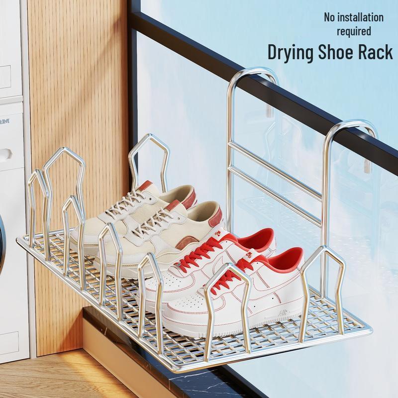 SEE KEAN Balcony Window Drying Rack