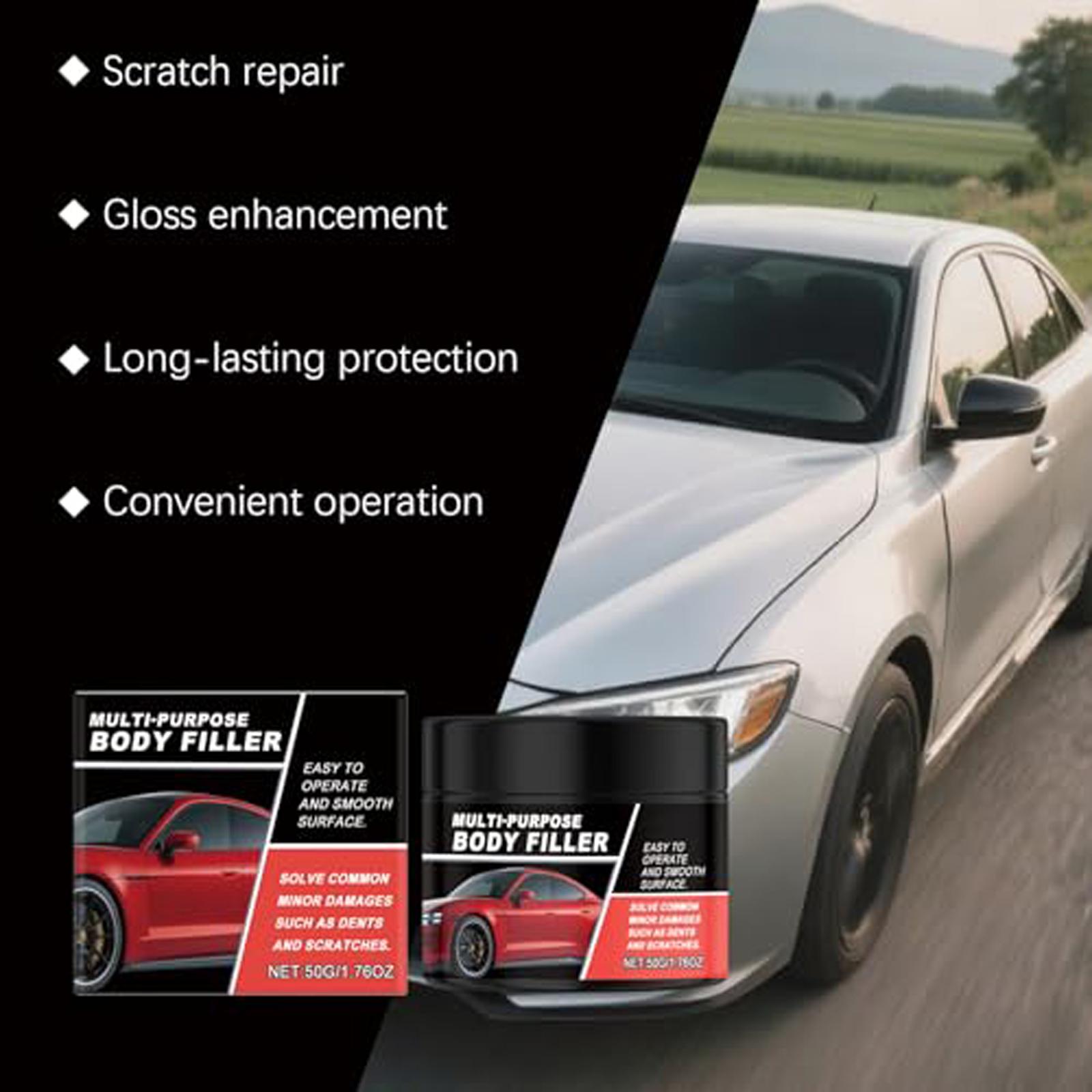 Car Scratch Wax - Minor Scratch Remover For Car Paint, Paint Restoration, DIY Car Polish Wax One Size