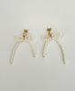 Elyona Tie A Bow Pearl Earrings
