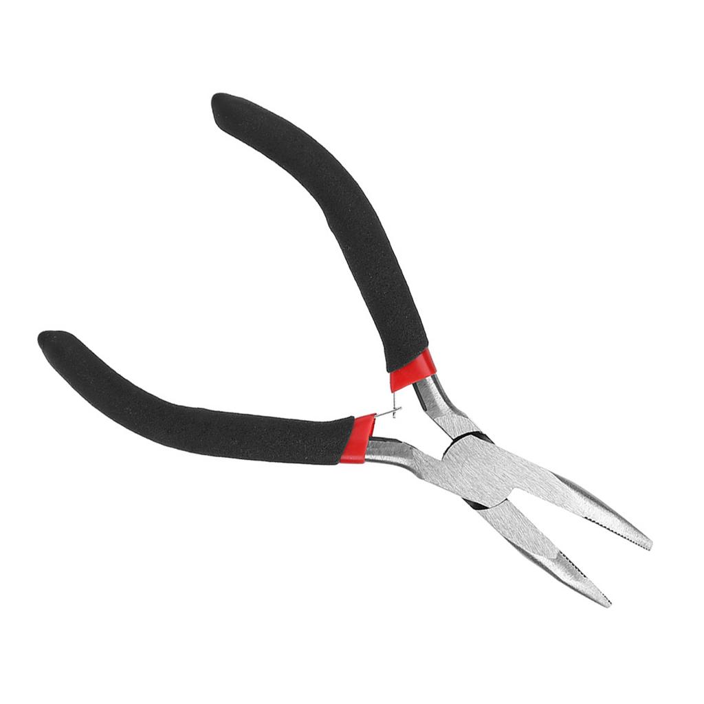 3Color 4Pcs Hair Extension Kit Pulling Needle Hook Wig Connect Pliers 500pcs Micro Rings