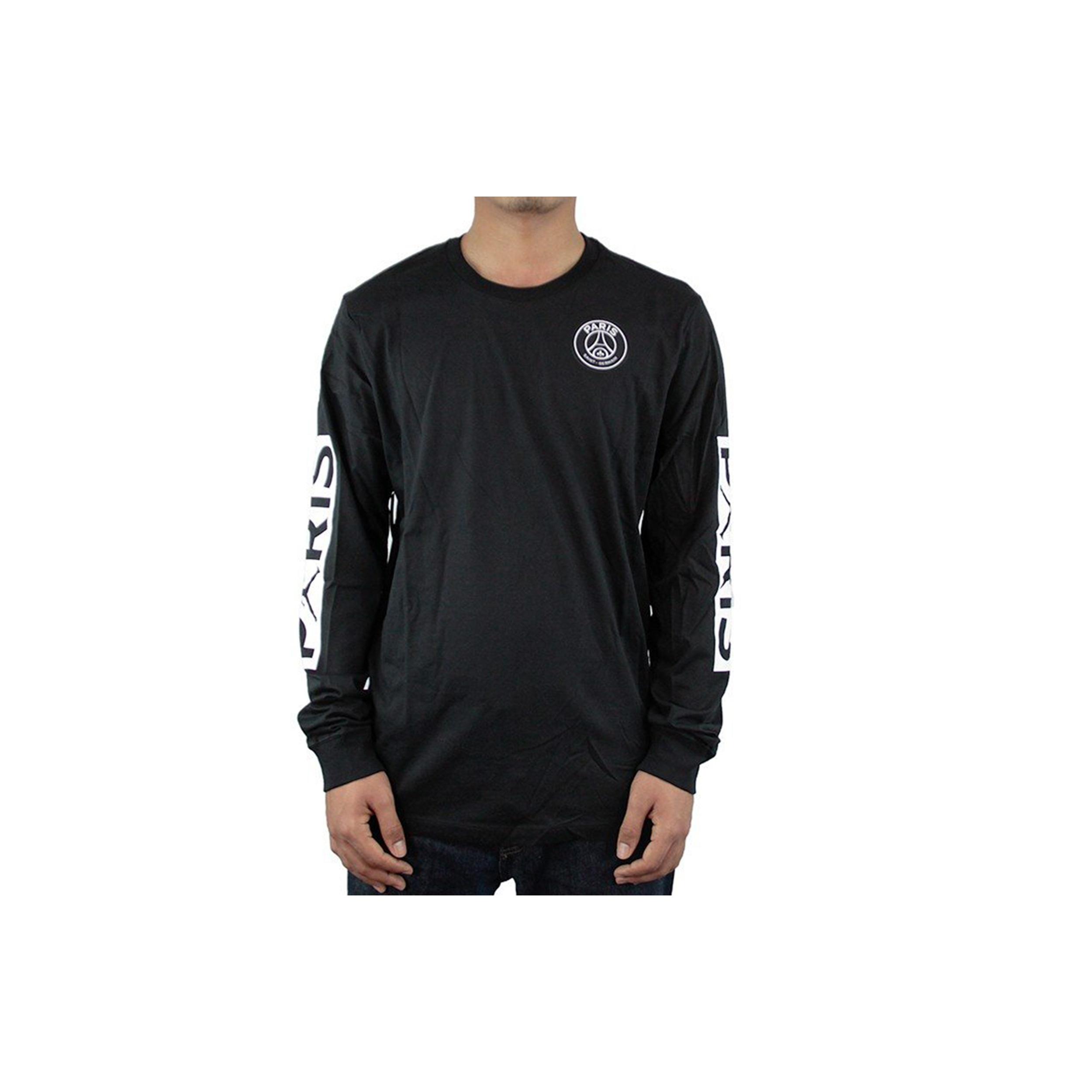 Air Jordan PSG Alphabet Printing Long Sleeves Men s BQ8383-010 XS
