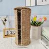 1PCS Handmade Seagrass Bathroom Storage Basket  Kitchen Bath Organizer for Indoor Use Natural Seagrass Basket Bathroom Storage