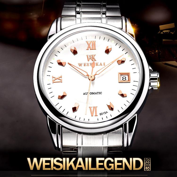 Neue Top-Marke, Luxus-Herrenuhr mit Box, wasserdichte Herren-Mechanische Uhren