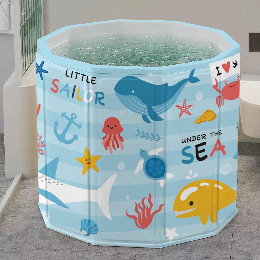 Foldable Portable Children's Swimming and Bath Tub