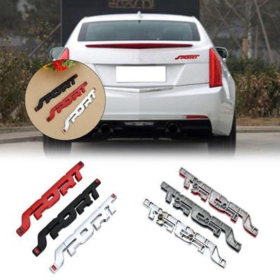Auto Metal 3D SPORT Logo Znak Odznak Samolepka Nálepka na blatník kufru Příslušenství
