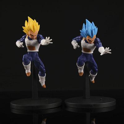 Vegeta Saiyan Battle Dragon Ball Action Figures - Set of 2 Anime Ornaments