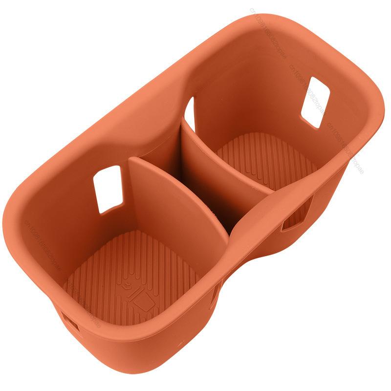 Silicone Center Console Armrest Box For Leapmotor C10 C16 Water Cup Pad Interior Decoration Cover Car Modification Accessory