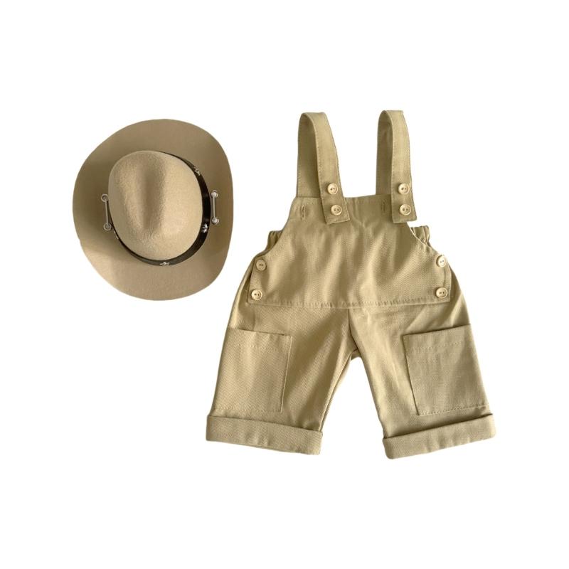 Entzückende Baby-Fotoshooting-Strampler-Hut Weiches Polyester-Outfit für Neugeborene 0-1 Monat Sichere Fotosession Geschenk